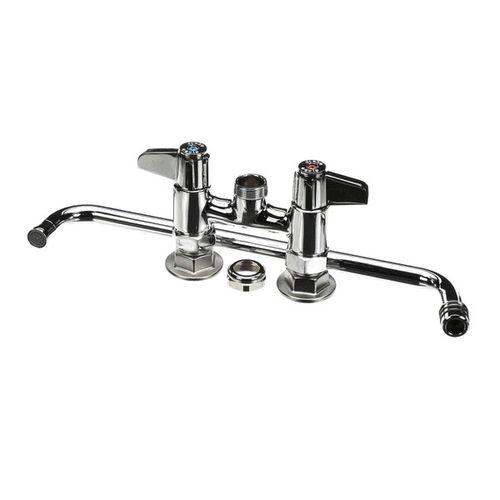 Main product image of Faucet, Deck Mount, 4" Centers, 14" Swing Nozzle, 5F-4DLX14