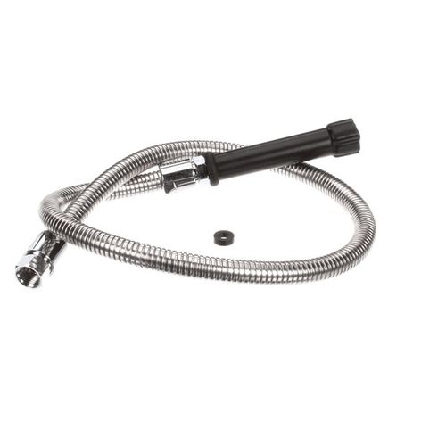 Main product image of Hose, 44" Flex Stainless Steel, Black Handle Equip, 5HSE44