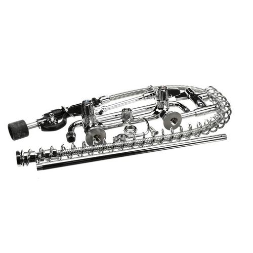 Main product image of Pre-rinse Unit 8" Wall Mount, Low-flow Spray Valve, Add-on Faucet & 12" Swing Nozzle Equip, 5PR-8W12-C