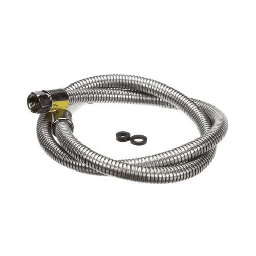 Main product image of Hose, 54" Flexible Stainless Steel, Less Handle, B-0054-H2A