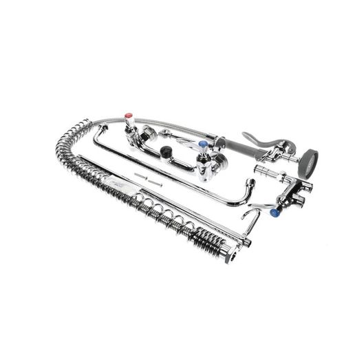 Main product image of Easyinstall Pre-rinse Unit 8" Wall Mount, Add-on Faucet, 16" Swing Nozzle, Wall Bracket, B-0133-ADF16-B