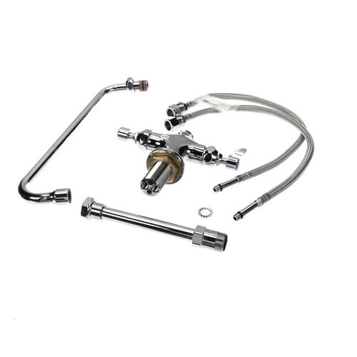 Main product image of Double Pantry Faucet, Single Hole Base, 12" Swing Nozzle, 7 5/8" Extension, B-0201-02