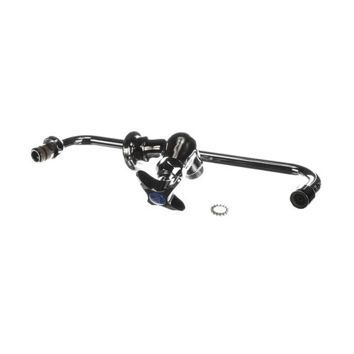 Main product image of Single Pantry Faucet, Single Hole Base, Wall Mount, 12" Swing Nozzle (062x), B-0211