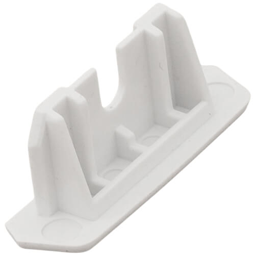 Main product image of Blank End Fitting for Series 800 Raceways (White)