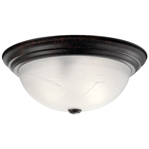 Main product image of 15.25" 3 Light Flush Mount (Tannery Bronze)