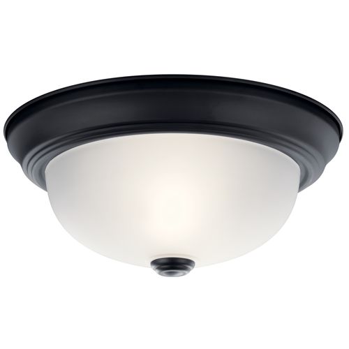 Main product image of 11.25" 2 Light Flush Mount (Black)