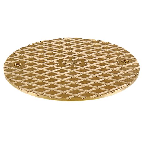 Main product image of 6" Round Brass Drain Cover, 81120