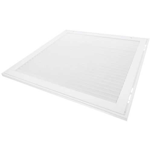 Main product image of 20" x 20" Steel Fixed Bar Filter Grille (White)
