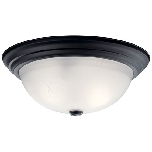 Main product image of 15.25" 3 Light Flush Mount (Black)