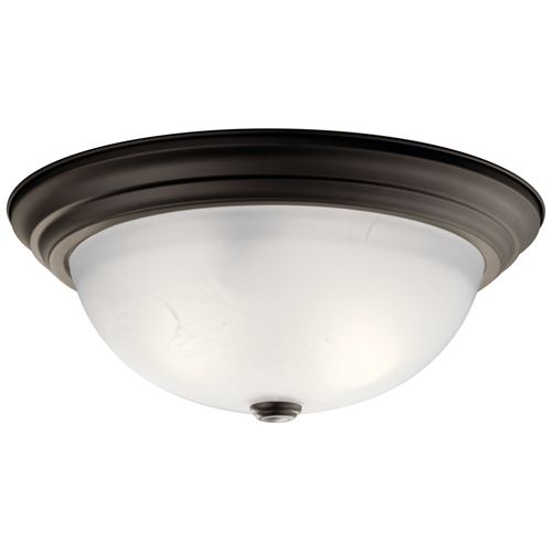 Main product image of 15.25" 3 Light Flush Mount (Olde Bronze)