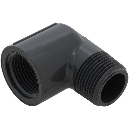 Main product image of 3/4" PVC Schedule 80 90-Degree Street Elbow (MIPT x FIPT)