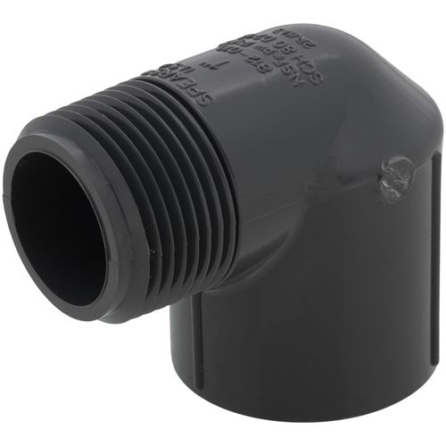 Main product image of 1" PVC Schedule 80 90-Degree Street Elbow (MIPT x FIPT)