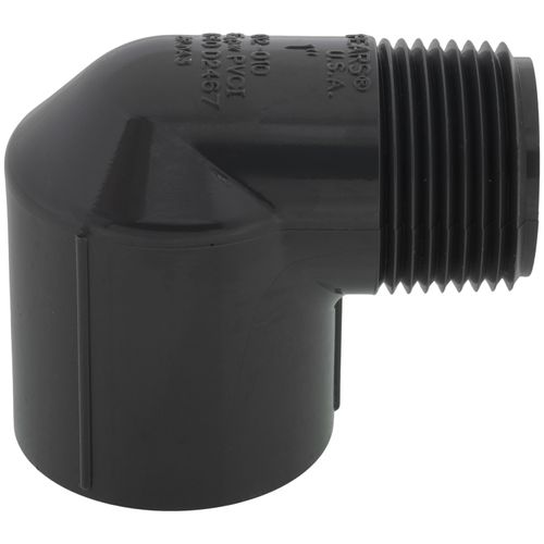 Main product image of 1" PVC Schedule 80 90-Degree Street Elbow (MIPT x FIPT)