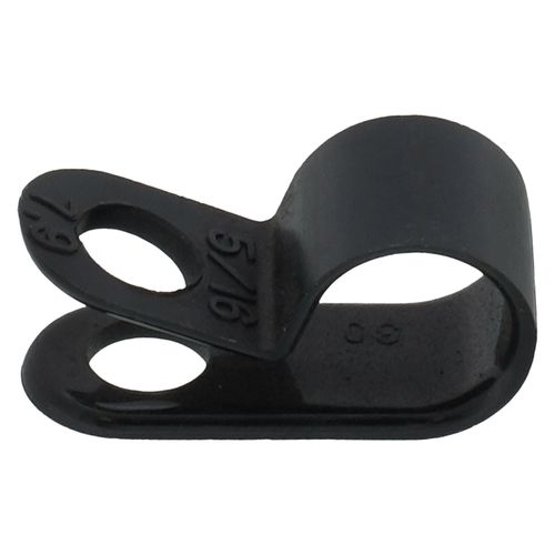 Main product image of 5/16" Nylon Cable Clamp HEYCO #3305 (White) or #3355 (Black), 8136073