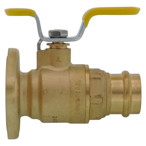 Main product image of 1" Press Full Port Forged Brass Uni-Flange Isolator Flange