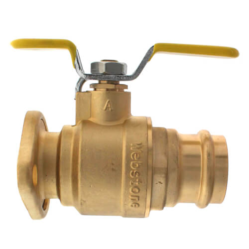 Main product image of 1-1/2" Press Full Port Forged Brass Uni-Flange Isolator Flange