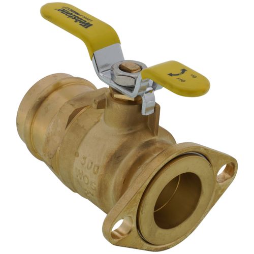 Main product image of 2" Press Full Port Forged Brass Uni-Flange Isolator Flange