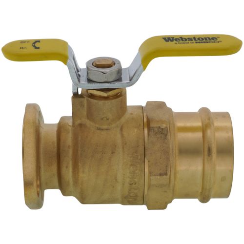 Main product image of 2" Press Full Port Forged Brass Uni-Flange Isolator Flange