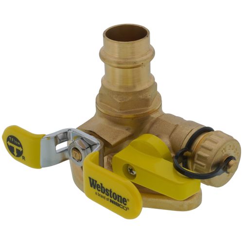 Main product image of 3/4" Press x Flange High Velocity Isolator w/ Drain & Rotating Flange
