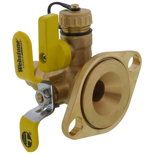 Main product image of 3/4" Press x Flange High Velocity Isolator w/ Drain & Rotating Flange