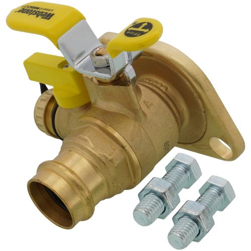 Main product image of 1" Press x Flange High Velocity Isolator w/ Drain & Rotating Flange
