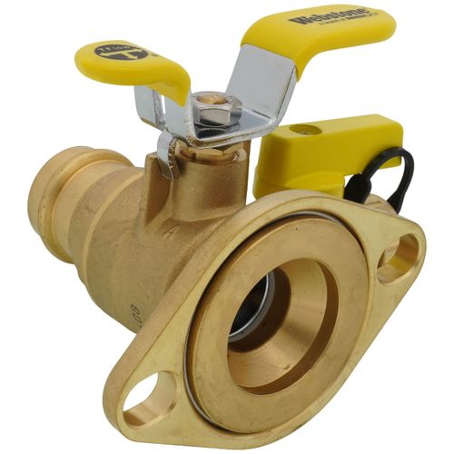 Main product image of 1" Press x Flange High Velocity Isolator w/ Drain & Rotating Flange