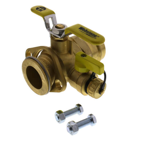 Main product image of 2" Press x Flange Isolator w/ Drain & Rotating Flange (High Velocity)