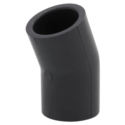 Main product image of 3/4" PVC Schedule 80 22.5-Degree Elbow