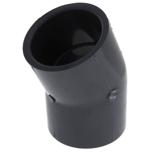 Main product image of 1/2" PVC Schedule 80 22.5-Degree Elbow