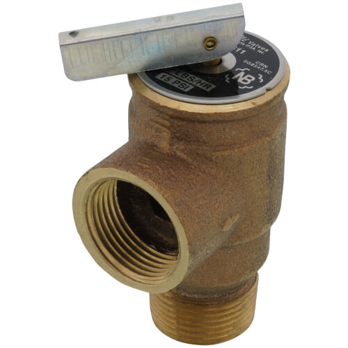 81660530 - Burnham 81660530 - Safety Relief Valve, 15 PSI for All Res ...