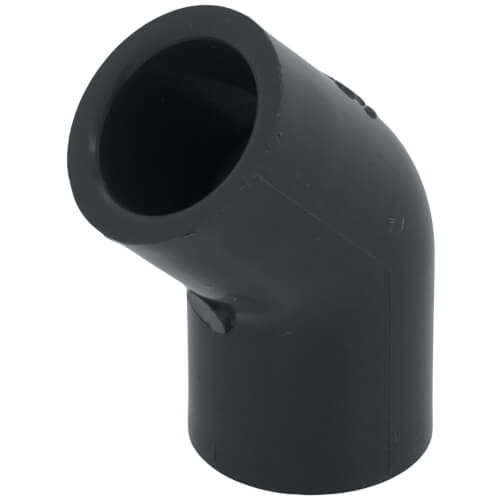 Main product image of 3/8" PVC Schedule 80 45-Degree Elbow