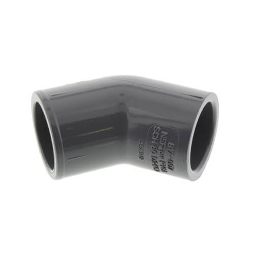 Main product image of 3/4" PVC Schedule 80 45° Elbow