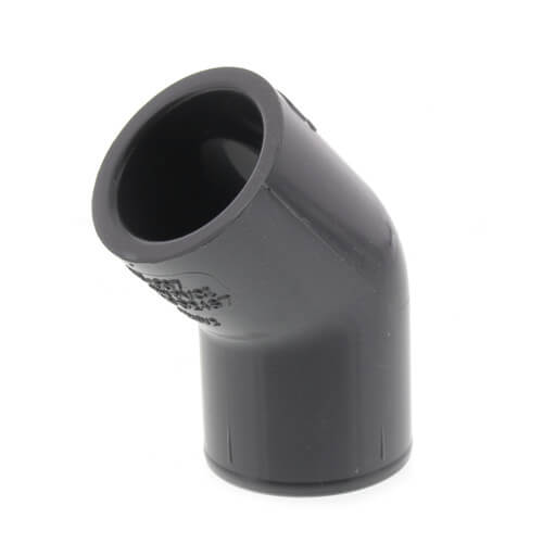 Main product image of 3/4" PVC Schedule 80 45° Elbow