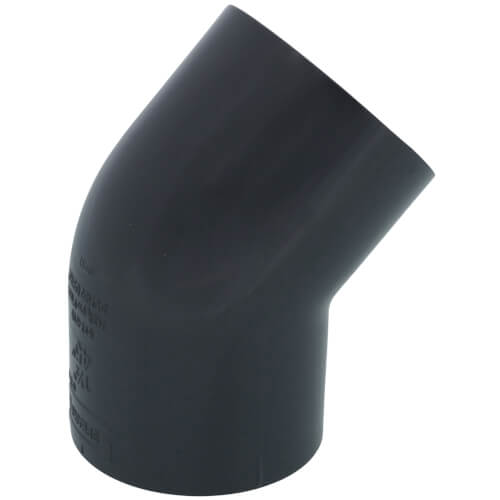Main product image of 1-1/2" PVC Schedule 80 45° Elbow