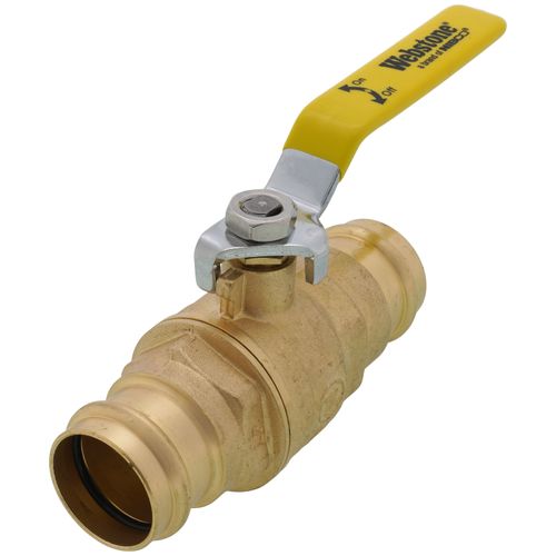 Main product image of 1-1/4" Press Full Port Forged Brass Ball Valve (Lead Free)