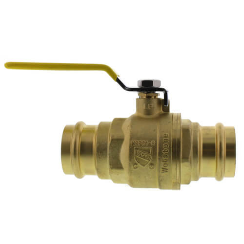 1-1/2" Press Full Port Forged Brass Ball Valve (Lead Free)
