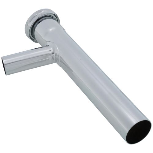 Main product image of 1-1/4" x 8" Hose & Clamp Branch Tailpiece, Slip Joint Top, 20 GA, 7/8" Branch (Nut Down)