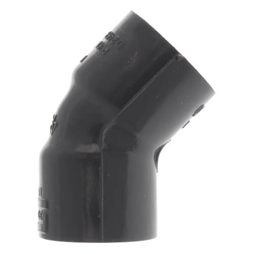 Main product image of 1/4" PVC Schedule 80 45-Degree Elbow (FPT)