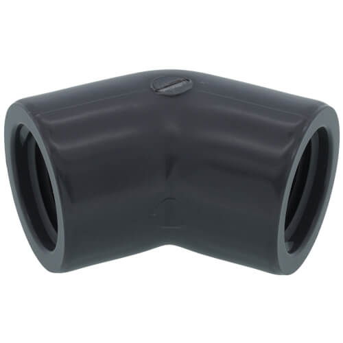 Main product image of 1/2" PVC Schedule 80 45° Elbow (FPT)