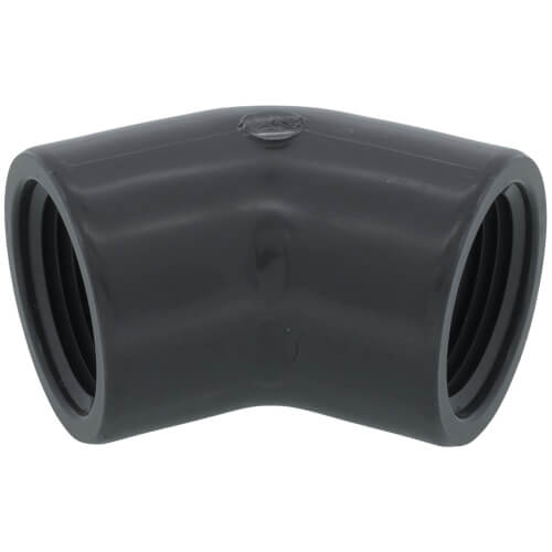 Main product image of 3/4" PVC Schedule 80 45° Elbow (FPT)