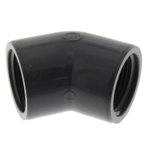 Main product image of 1" PVC Schedule 80 45° Elbow (FPT)