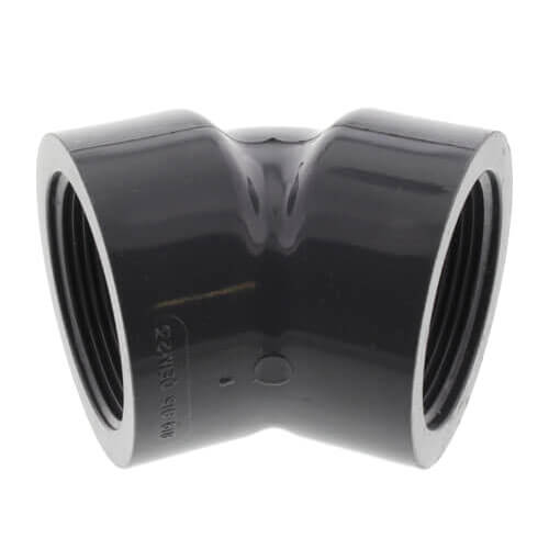 Main product image of 4" PVC Schedule 80 45° Elbow (FPT)