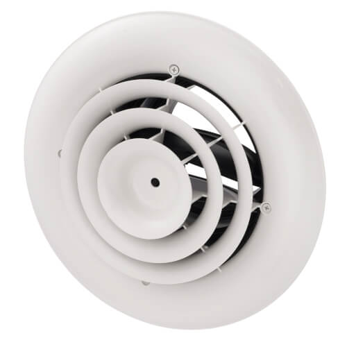 Main product image of MV360 Ceiling Diffuser w/ Round Grille (8" x 8")