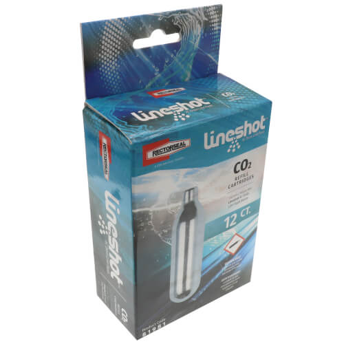 81981 Rectorseal 81981 CO2 Refill Cartridges (12 Pack)