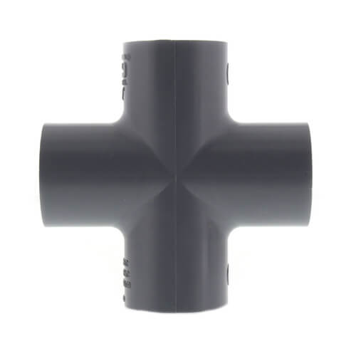 Main product image of 1/2" CPVC Schedule 80 Cross (Socket)