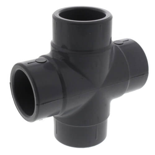 Main product image of 3/4" CPVC Schedule 80 Cross (Socket)
