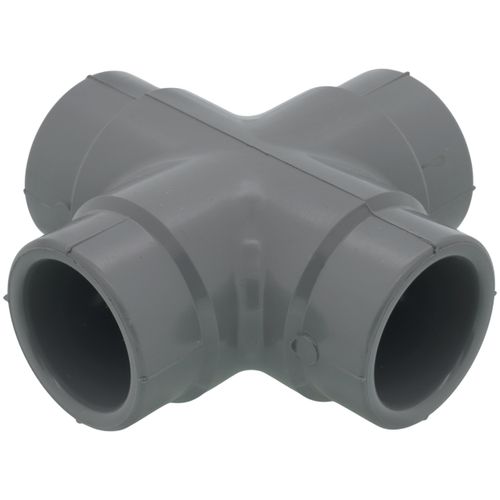 Main product image of 1" CPVC Schedule 80 Cross (Socket)