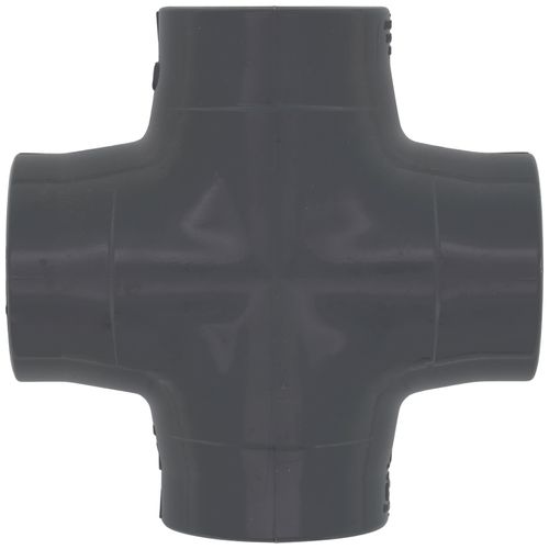 Main product image of 1-1/4" PVC Schedule 80 Cross (Socket)