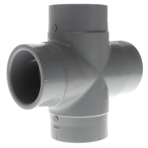 Main product image of 1-1/2" CPVC Schedule 80 Cross (Socket)