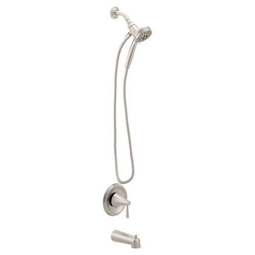 Main product image of Ronan Spot Resist Brushed Nickel Posi-temp Tub And Shower, 6 Function, 1.75 Gpm, 82021SRN